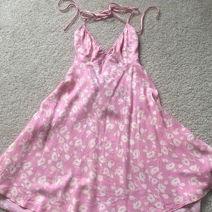 Zara Pink Floral Dress